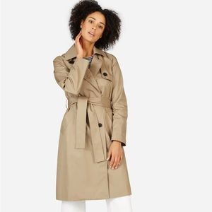 Everlane Draped Trench Coat